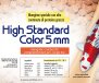 High Standard Color 5 mm - 10 kg Mangime gallegiante per Koi e pesci da laghetto