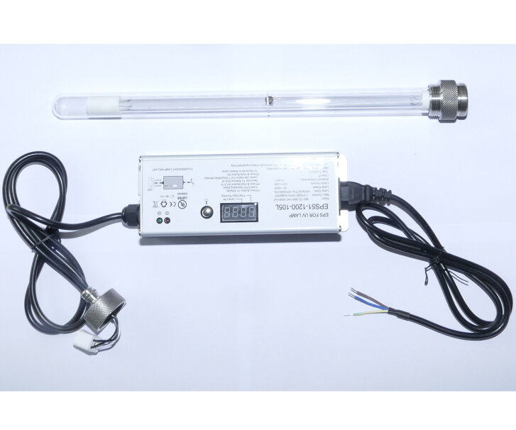 Sterilizzatore UV-C lampada UV ad immersione 42 W XXS amalgano con contaore di servizio