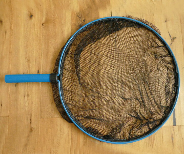 Rete cattura Koi PROFI da 80 cm - manico in legno 300 cm compreso