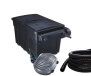 Kit filtro laghetto stagno UBF 25000 + UVC 36 W + pompa XOE 8000 solo 22 watt
