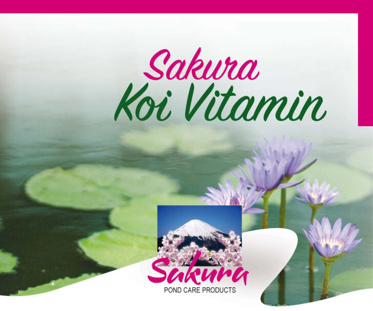 Sakura Koi Vitamin 1000 grammi - fondamentale per il benessere delle Koi
